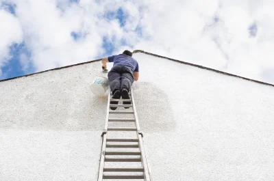 Peinture extérieure à Lagrasse — façades et ravalement